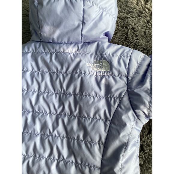 The North face Reversible Mossbud Swirl Hooded Jacket Infant size 6-12 months - Picture 9 of 11